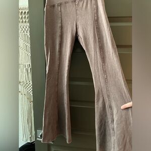 Brown Flared Urban Outfitters Leggings